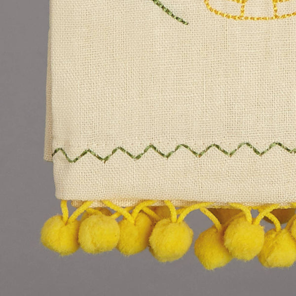 Queen of The Hive Pom Pom Kitchen Towel - Lulu Bella Boutique