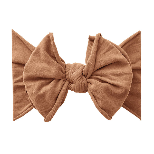 Baby Bling® FAB-BOW-LOUS® soft nylon bow headband: Pink - Lulu Bella Boutique