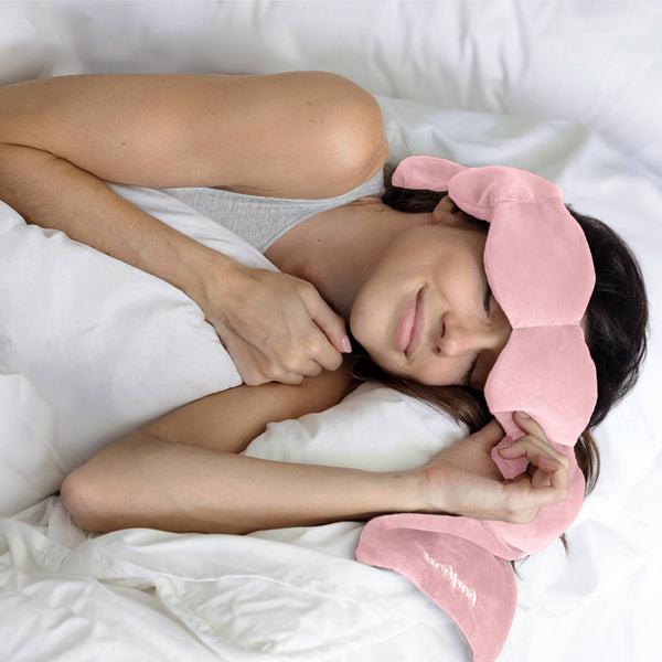 Blush Weighted Sleep Mask - Eye Mask - Lulu Bella Boutique