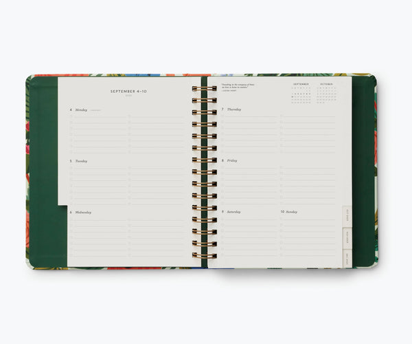 2024 Garden Party 17-Month Covered Planner