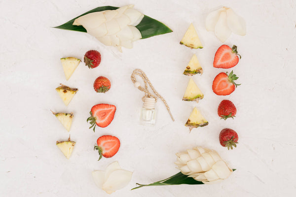 Volcano Car Diffuser – Citrus, Pineapple & Sugared Berries: Packaged