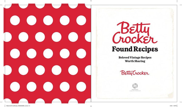 Betty Crocker Found Recipes: Betty Crocker - Lulu Bella Boutique