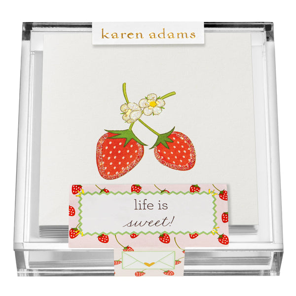 Strawberry Gift Enclosures: Individual - Lulu Bella Boutique