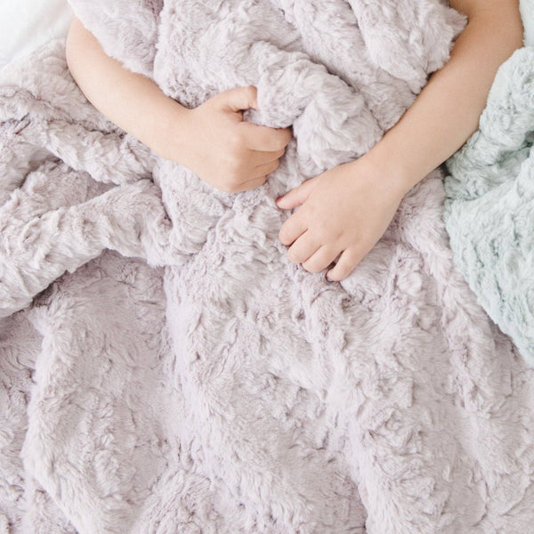 DREAM RECEIVING BLANKETS: Blush