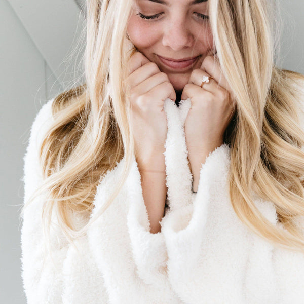 COZY BAMBONI® ROBES: Gray / Large/XL - Lulu Bella Boutique