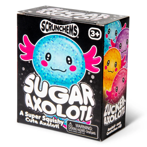 Scrunchems® Sugar Axolotl Squishy Fidget Toy Assorted