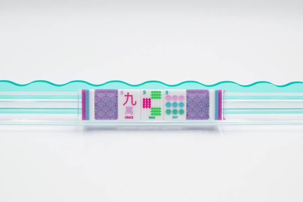 Crystal Confetti Purple | Mahjong with a Sprinkle of Color
