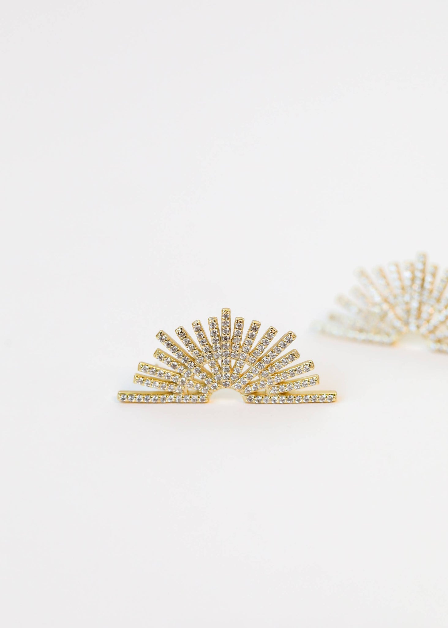 Celestial - Sunburst - Gold Earrings