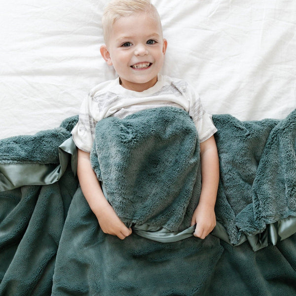 SATIN BORDER TODDLER BLANKETS: Tulip
