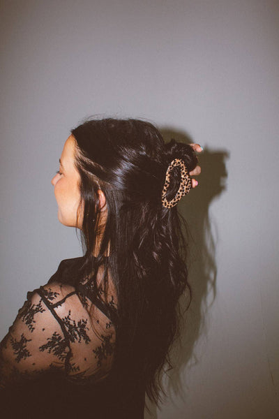 Leopard Spots Claw Clip