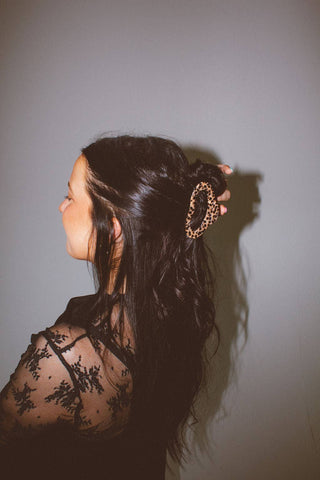 Leopard Spots Claw Clip