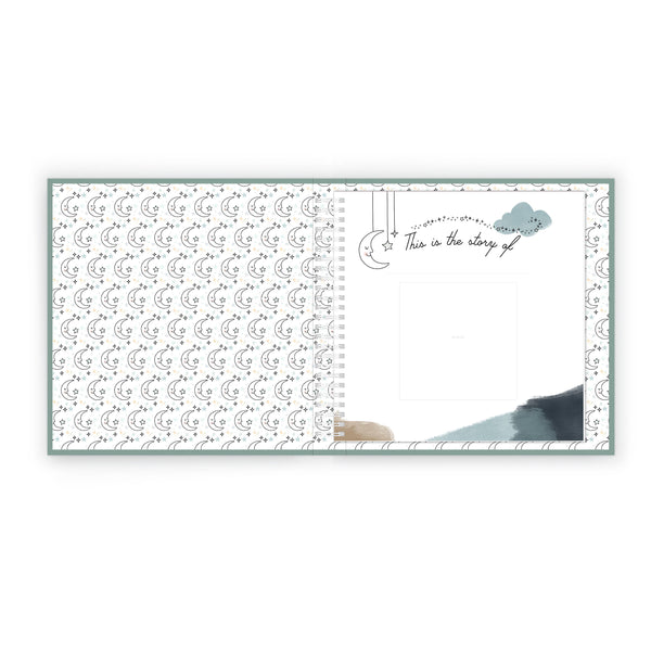 Celestial Skies Luxury Baby Memory Book - Lulu Bella Boutique