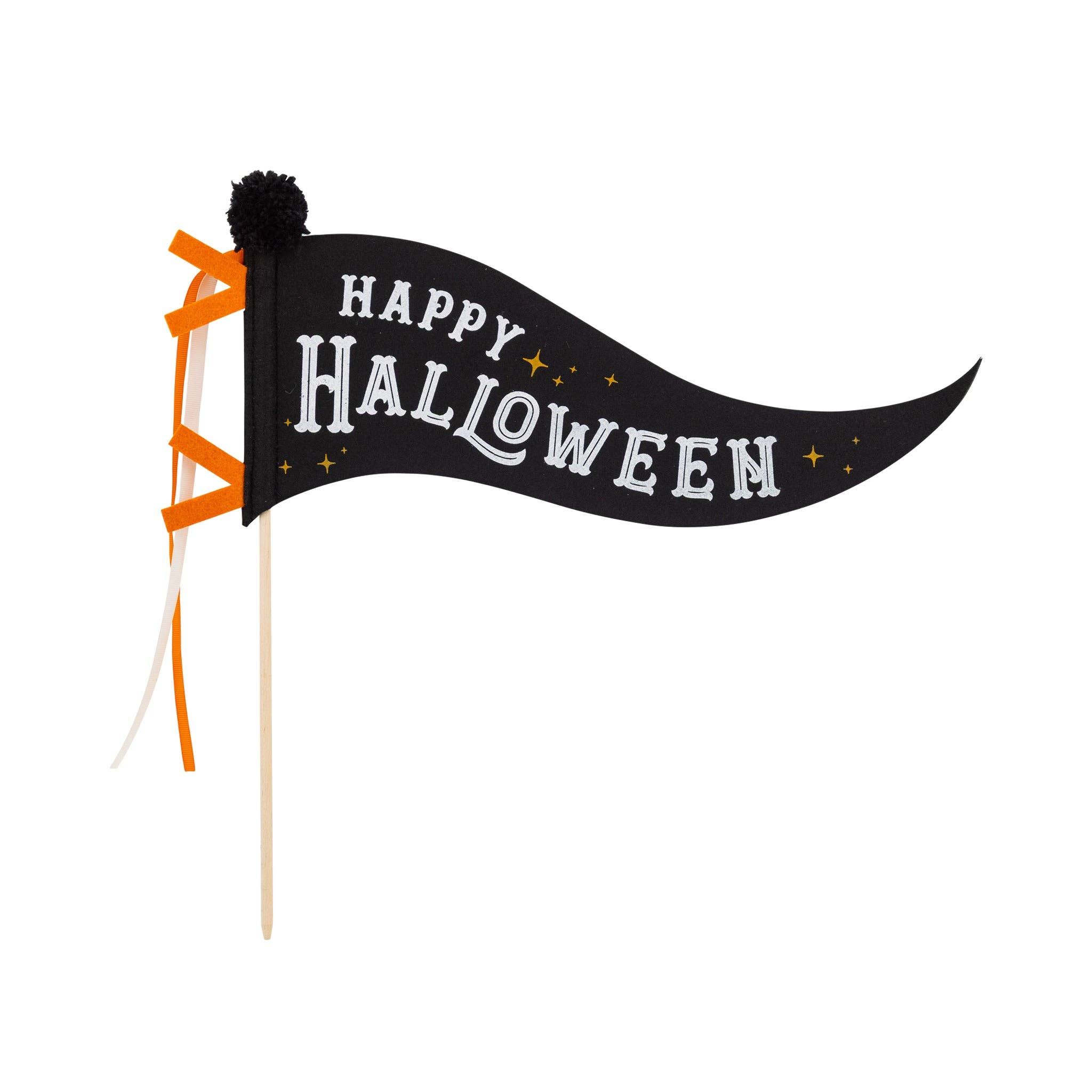 VHP1215 - Happy Halloween Felt Pennant - Lulu Bella Boutique