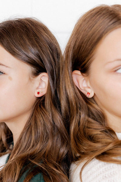 Screwback Stud Earrings - Present