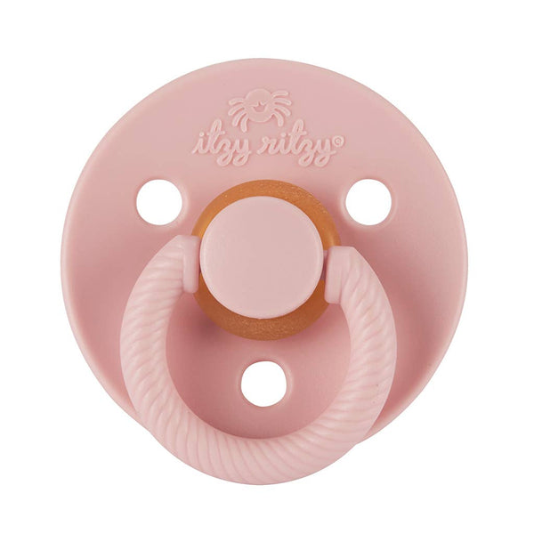 Itzy Soother™ Natural Rubber Paci Sets: Glow 0-6 M