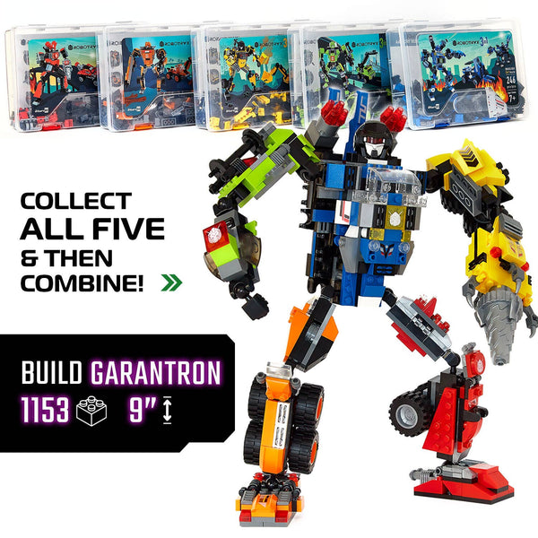 3-in-1 Toy Building Set (221 Pc) Robotryx Tangryp - Lulu Bella Boutique
