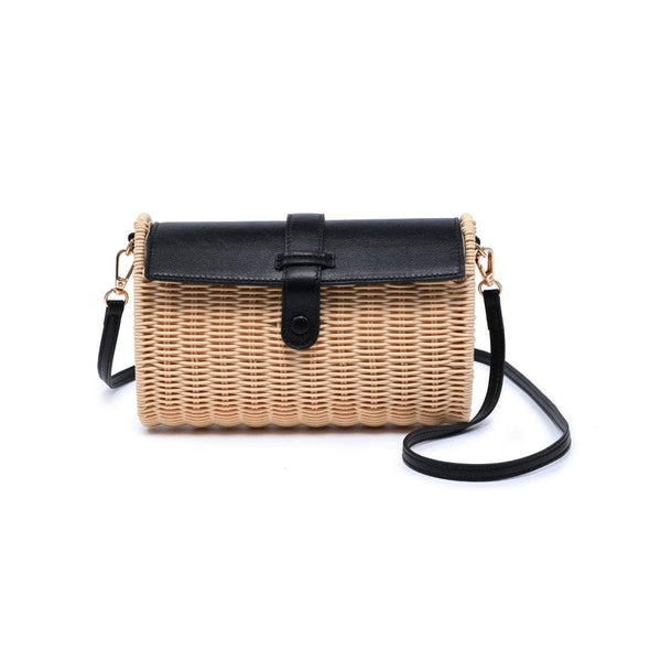 Benjamin Crossbody: Natural Black - Lulu Bella Boutique