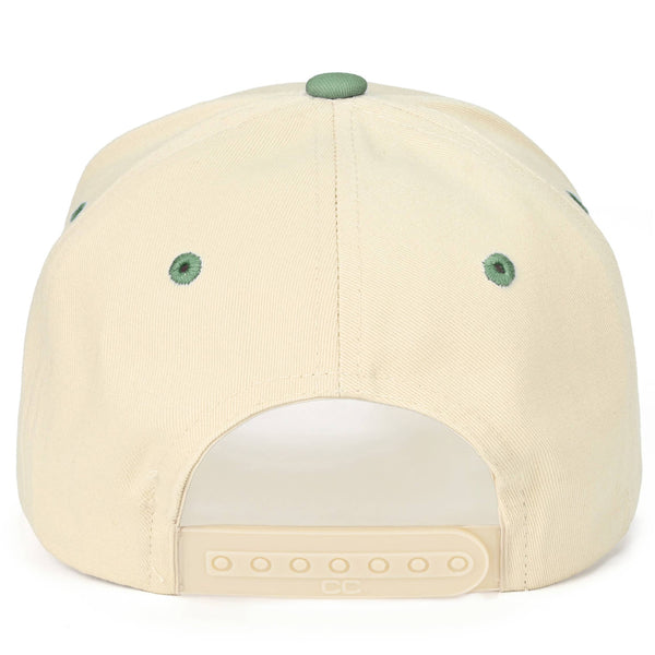 C.C SORRY ABOUT MY HUSBAND Letter Two Tone Trucker Hat: Sage - Lulu Bella Boutique