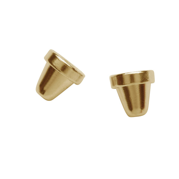 Replacement Screw Earring Backs: Silver