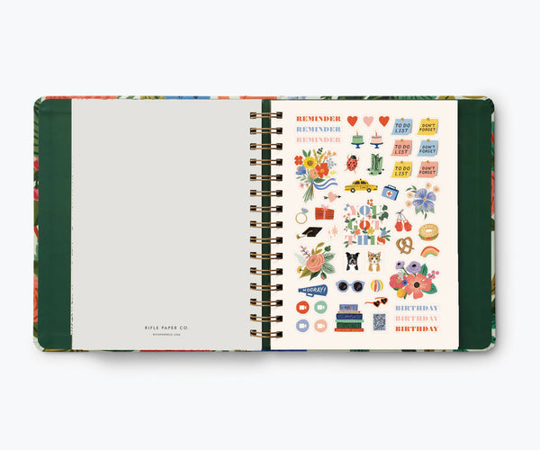 2024 Garden Party 17-Month Covered Planner