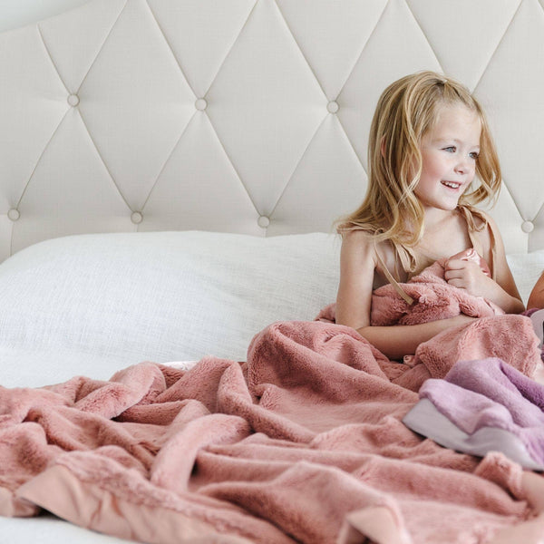 SATIN BORDER TODDLER BLANKETS: Camo