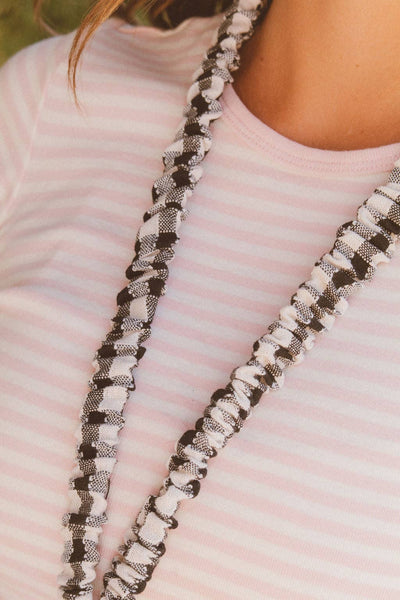 Buffalo Check Lanyard - Lulu Bella Boutique
