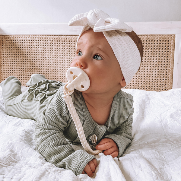 Sweetie Soother™ Pacifier Sets (2-pack): Agave + Succulent Cables