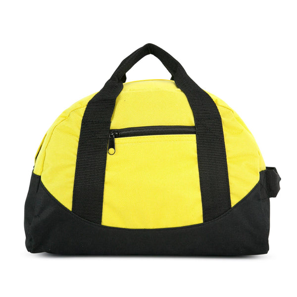12" Mini Two Tone Duffle Bag: Royal Blue - Lulu Bella Boutique