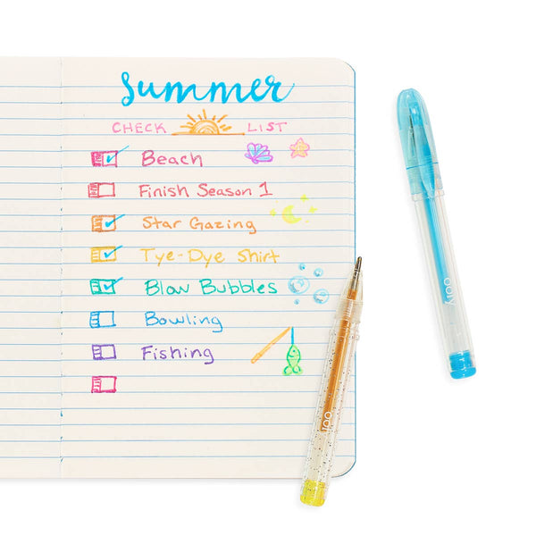 Mini Doodlers: Fruity Scented Gel Pens (Set of 20) - Lulu Bella Boutique