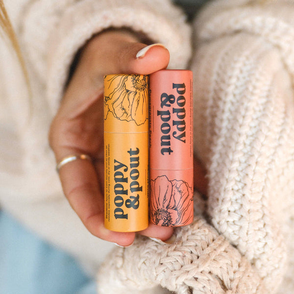 Lip Balm, Pomegranate Peach - Lulu Bella Boutique