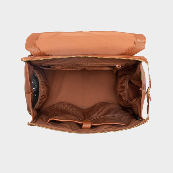 Cognac Classic Diaper Bag II