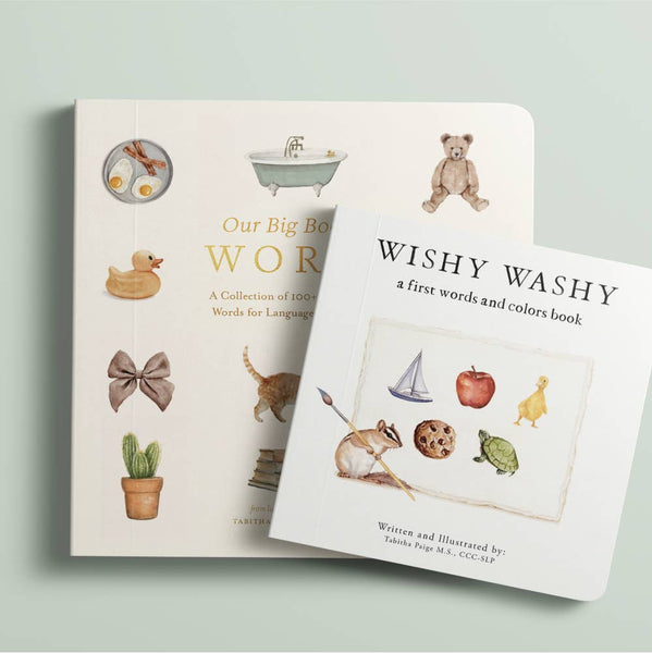 Our Big Book Of First Words - Lulu Bella Boutique