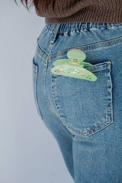 Crown Jewel Claw Clip - Lulu Bella Boutique