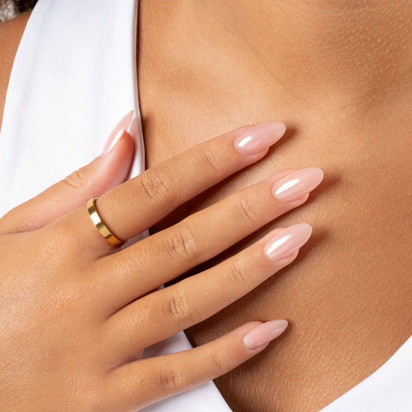 14K Gold Filled Plus™ Flat Blank Ring: 7 / 2mm
