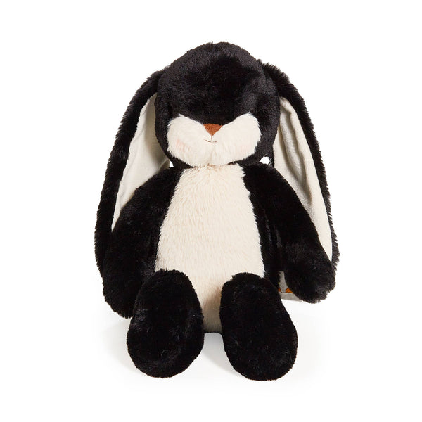 Little 12" Floppy Nibble Bunny – Black - Lulu Bella Boutique