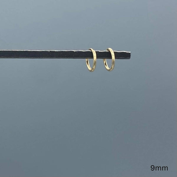1.25mm Gold-filled Endless Hoops: 20mm - Lulu Bella Boutique