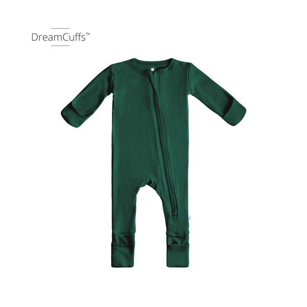 Infant Bamboo Pajamas w/ DreamCuffs™: 3 - 6 Months / Dusty Rose