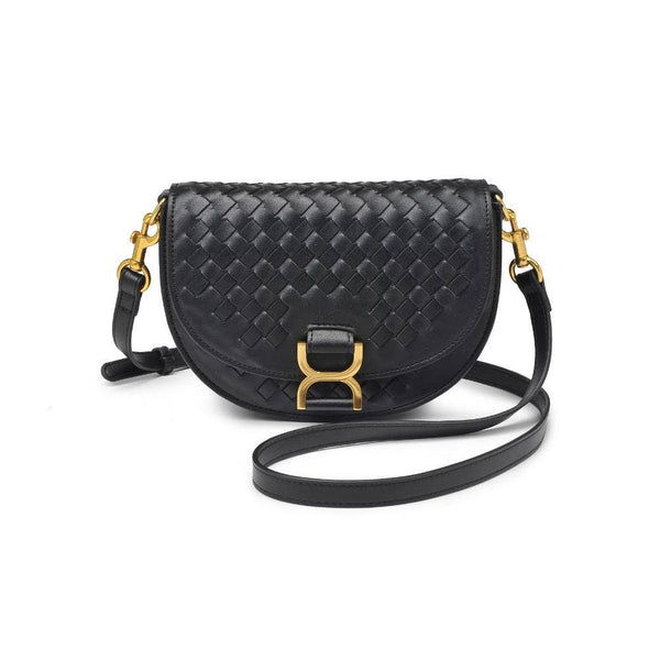 Alise Woven Crossbody: Oatmilk - Lulu Bella Boutique