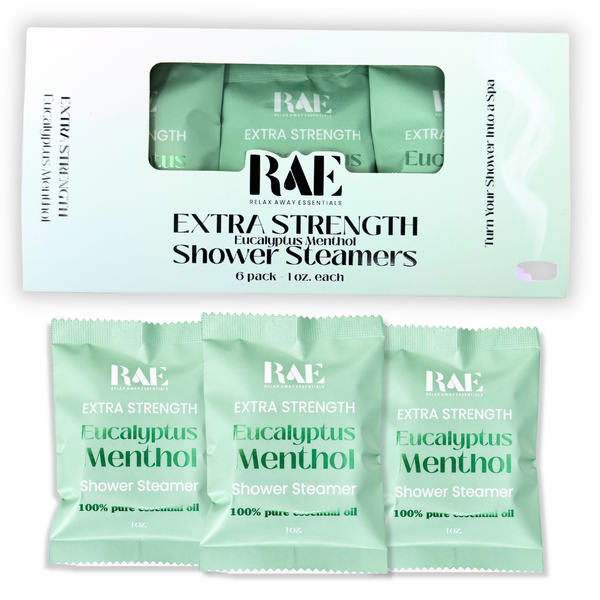 Eucalyptus Menthol Shower Steamers 6 Pack - Made in USA: Extra strength