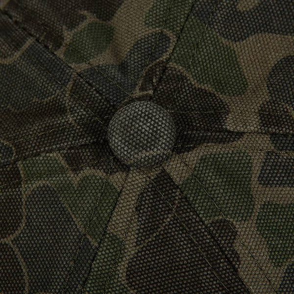 Vintage Camo Print Adjustable Unstructured Dad Baseball Cap: DarkGreen / M - Lulu Bella Boutique