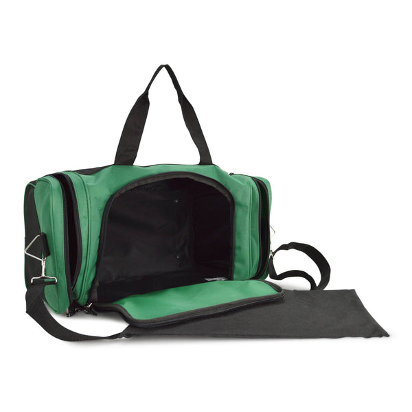 DALIX 21" Blank Sports Duffle Bag Gym Bag Travel Duffel: White - Lulu Bella Boutique