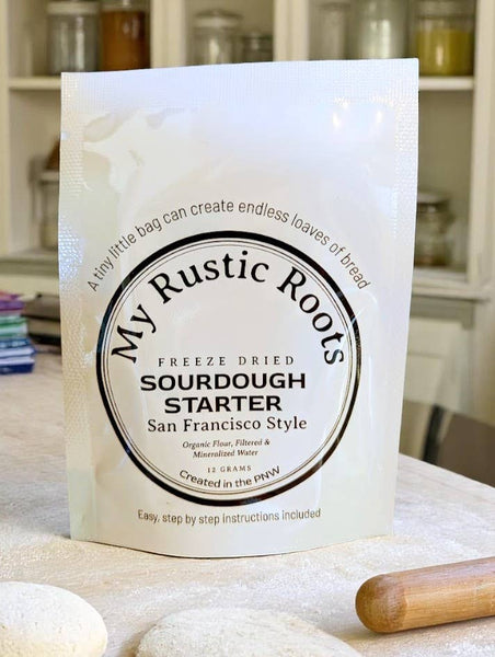 Organic, Non-GMO Sourdough Starter | Freeze Dried |  12gm
