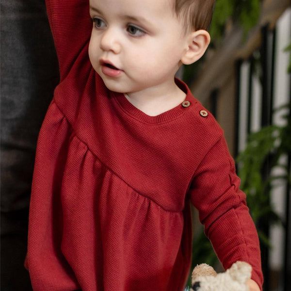 Thermal Organic Girl Tunic & Pants Set