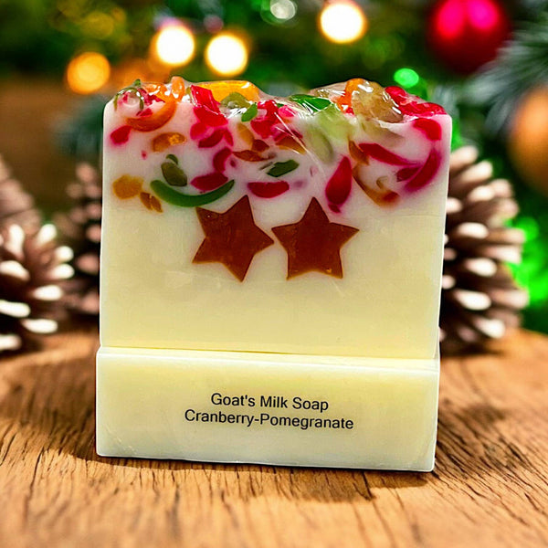 Christmas Bloom Soap: Peppermint