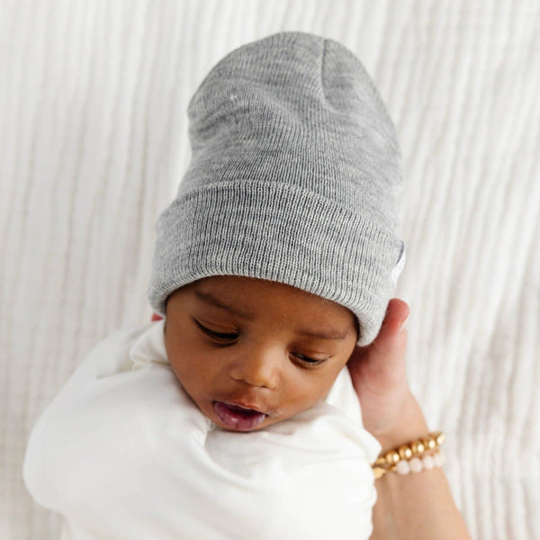 Beanie - Heathered Grey: Toddler