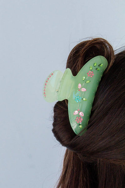 Crown Jewel Claw Clip - Lulu Bella Boutique