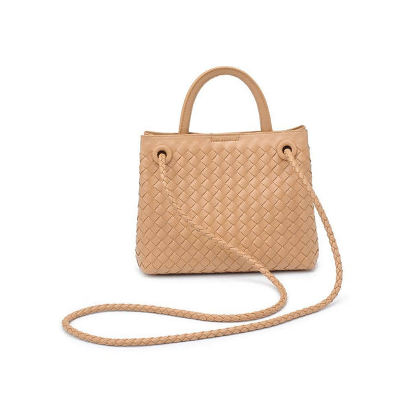 Blakely Woven Crossbody: Ivory - Lulu Bella Boutique