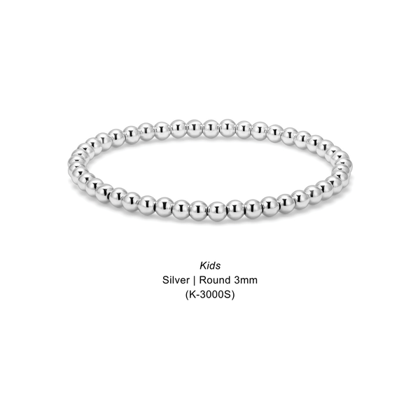 Kids Fashion Fortunes | Sweet Little Shimmers & Shines: Kids Gold - Pearl | 2.5mm & 4mm (K-5006G) - Lulu Bella Boutique