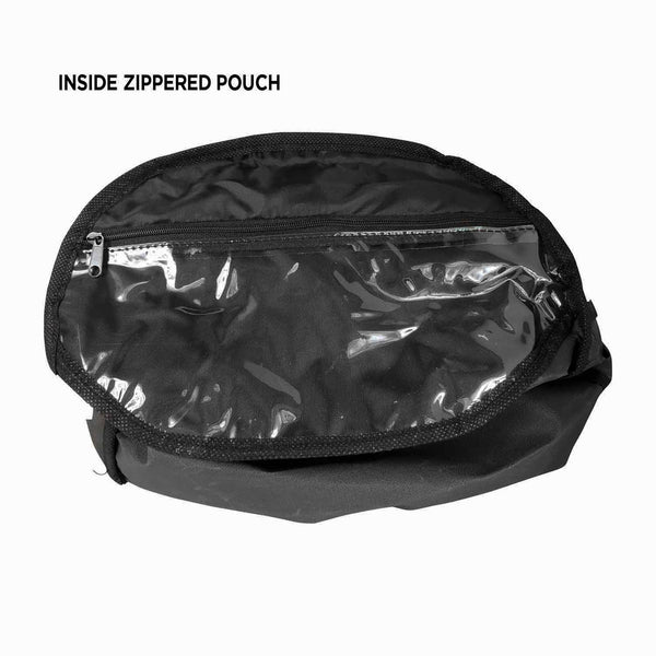 12" Mini Two Tone Duffle Bag: Royal Blue - Lulu Bella Boutique