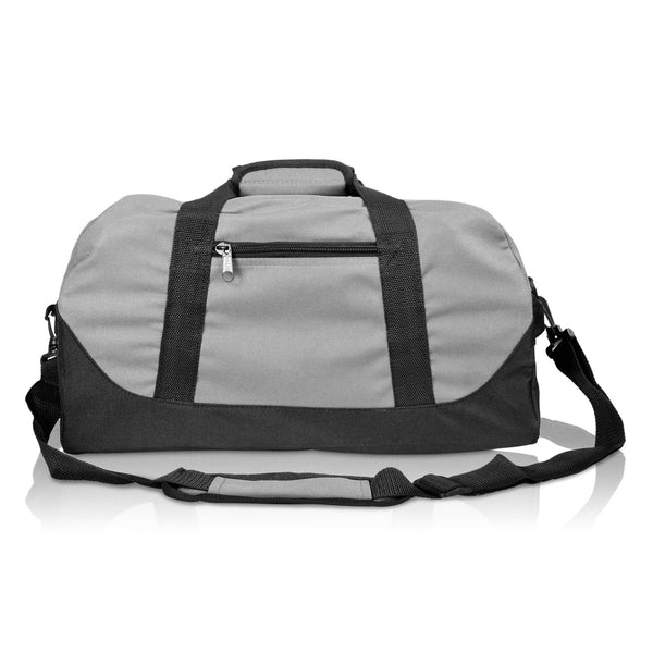 DALIX 18" Two Tone Duffle Bag: Pink - Lulu Bella Boutique